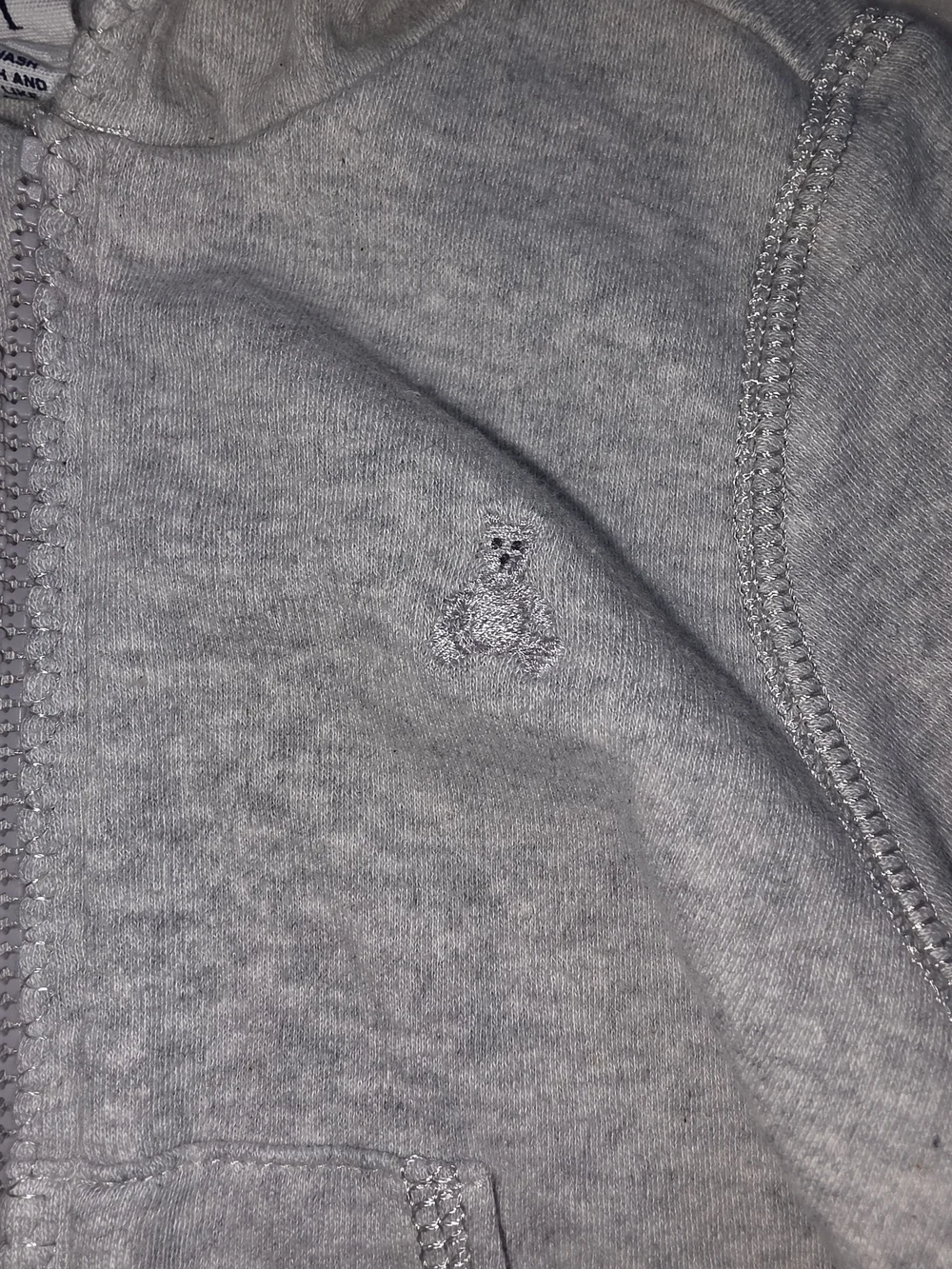 GAP Toddler Gray Zip-Up Hoodie